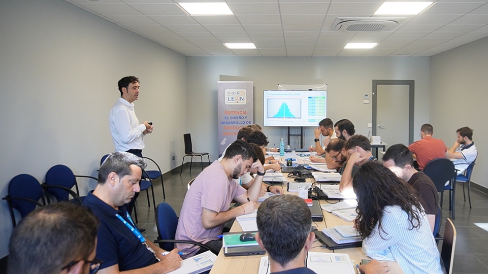 Pack formación empresa Diseño Lean: Control calidad SPC / CPK