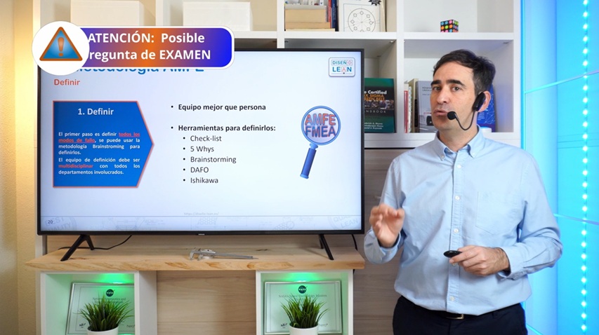 Pack formación empresa Diseño LEAN: AMFE